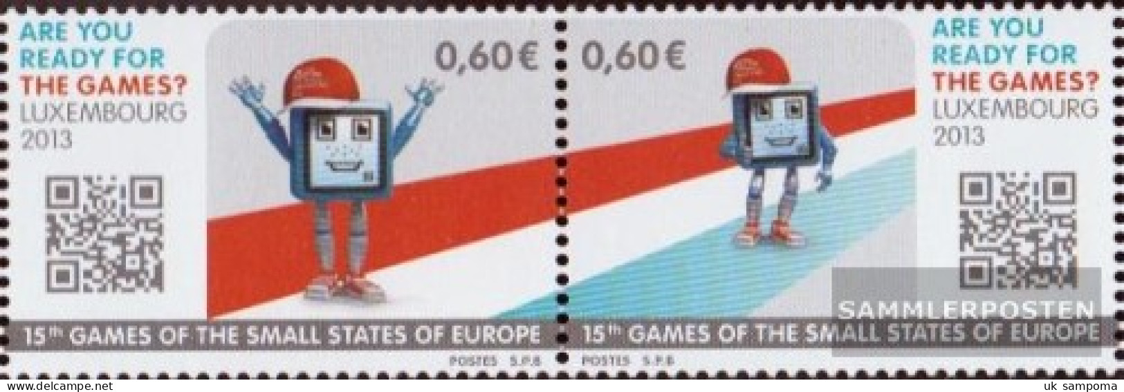 Luxembourg 1967-1968 Couple (complete Issue) Unmounted Mint / Never Hinged 2013 Sports Games - Neufs