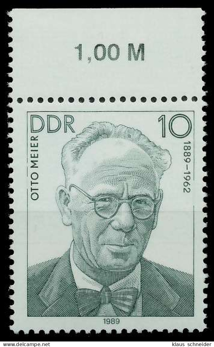 DDR 1989 Nr 3223 Postfrisch ORA X0DE2E2 - Unused Stamps