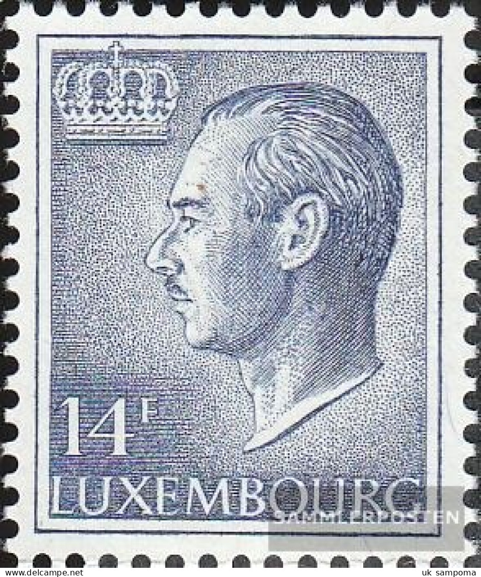 Luxembourg 1263 (complete Issue) Unmounted Mint / Never Hinged 1991 Jean - Unused Stamps