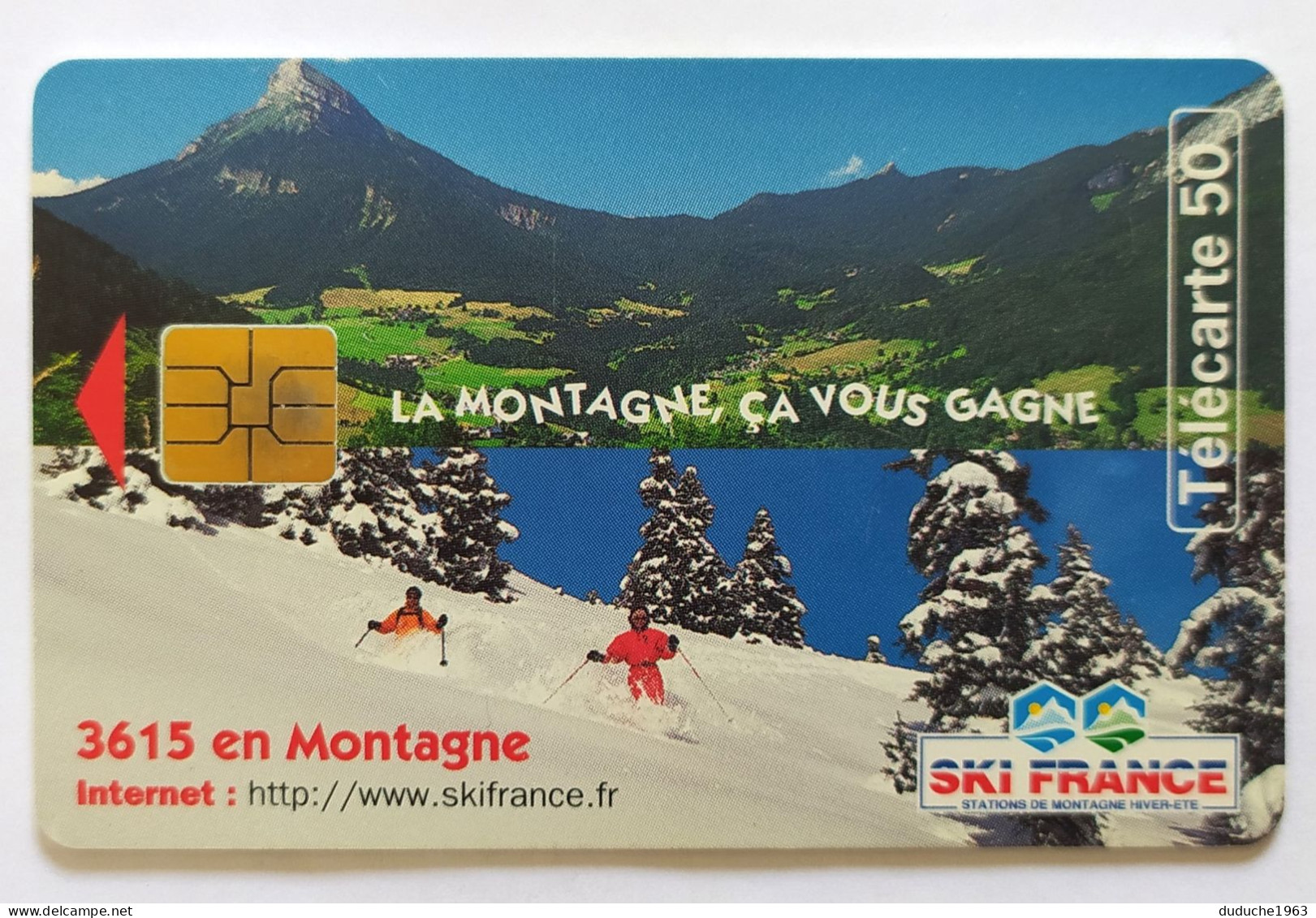 Télécarte France - La Montagne ça Vous Gagne - Zonder Classificatie