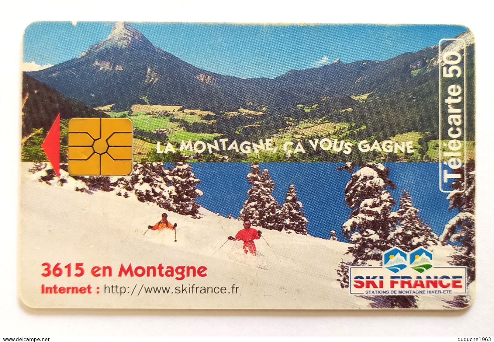 Télécarte France - La Montagne ça Vous Gagne - Ohne Zuordnung