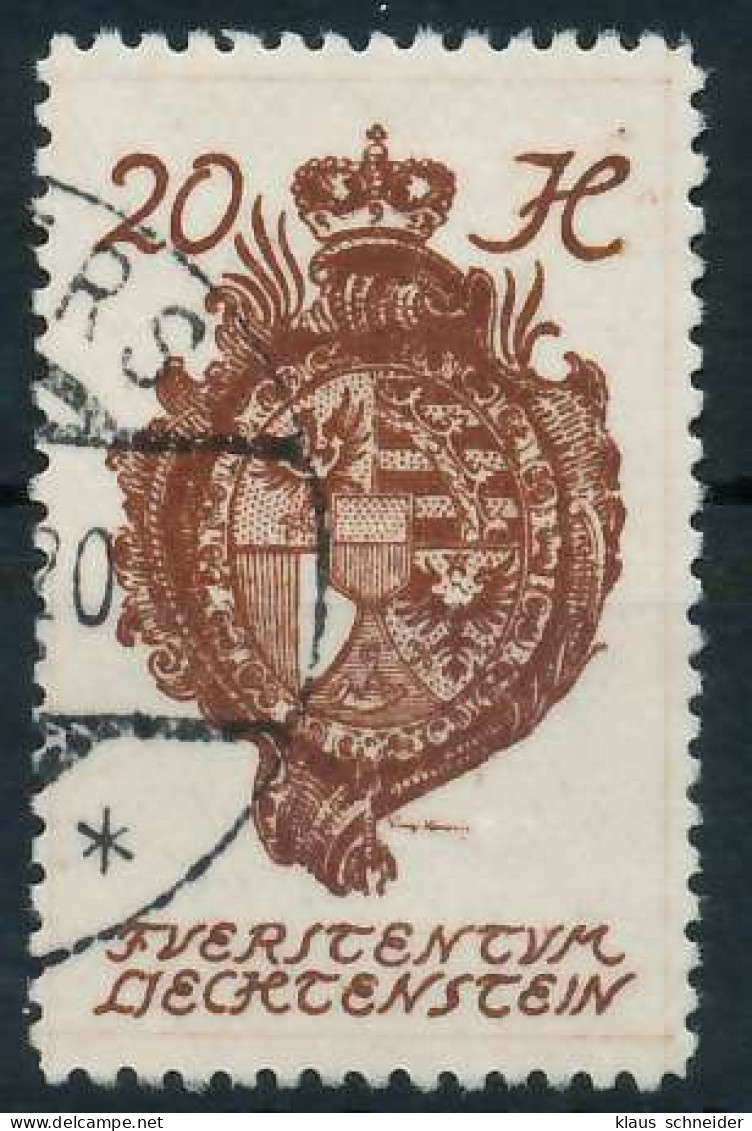 LIECHTENSTEIN 1920 Nr 28 Gestempelt X28E07A - Oblitérés