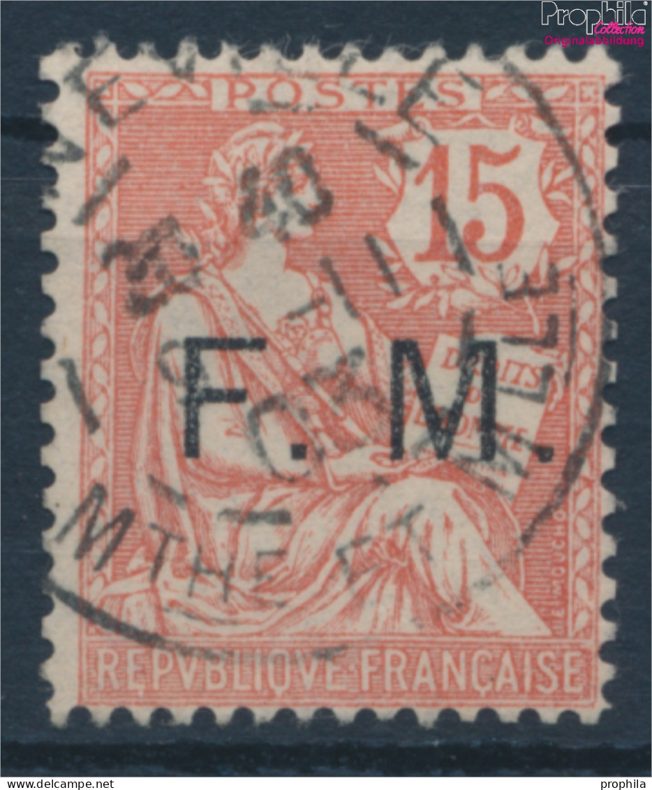 Frankreich MP2 (kompl.Ausg.) Gestempelt 1902 Militärpostmarke (10387953 - Oblitérés