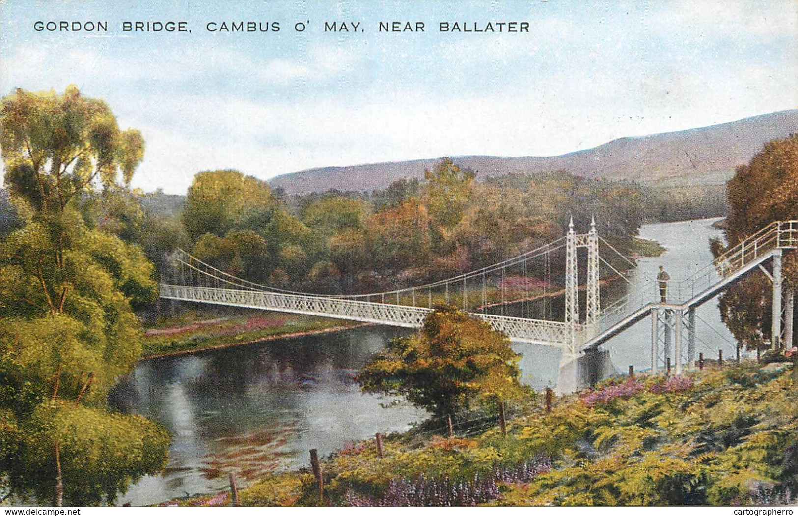British Castles Architecture Ballater Gordon Bridge Cambus O' May - Castillos