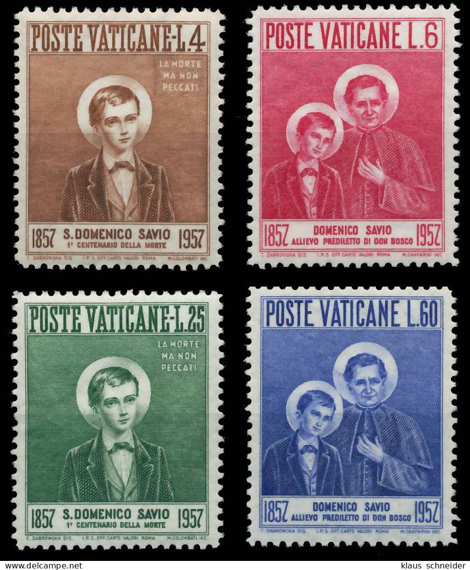 VATIKAN 1957 Nr 266-269 Postfrisch X40176E - Ungebraucht