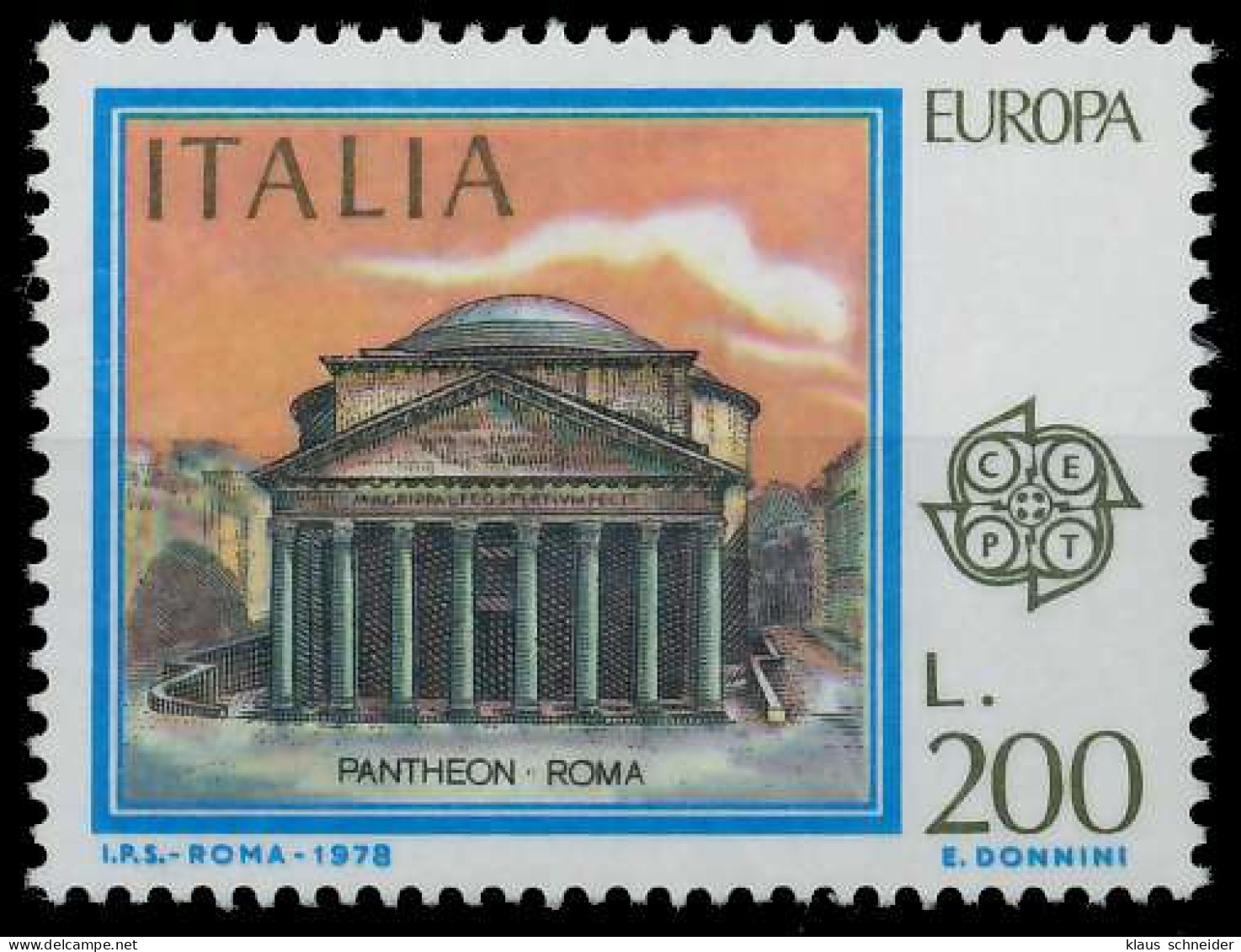 ITALIEN 1978 Nr 1608 Postfrisch S1A7AB6 - 1971-80: Mint/hinged