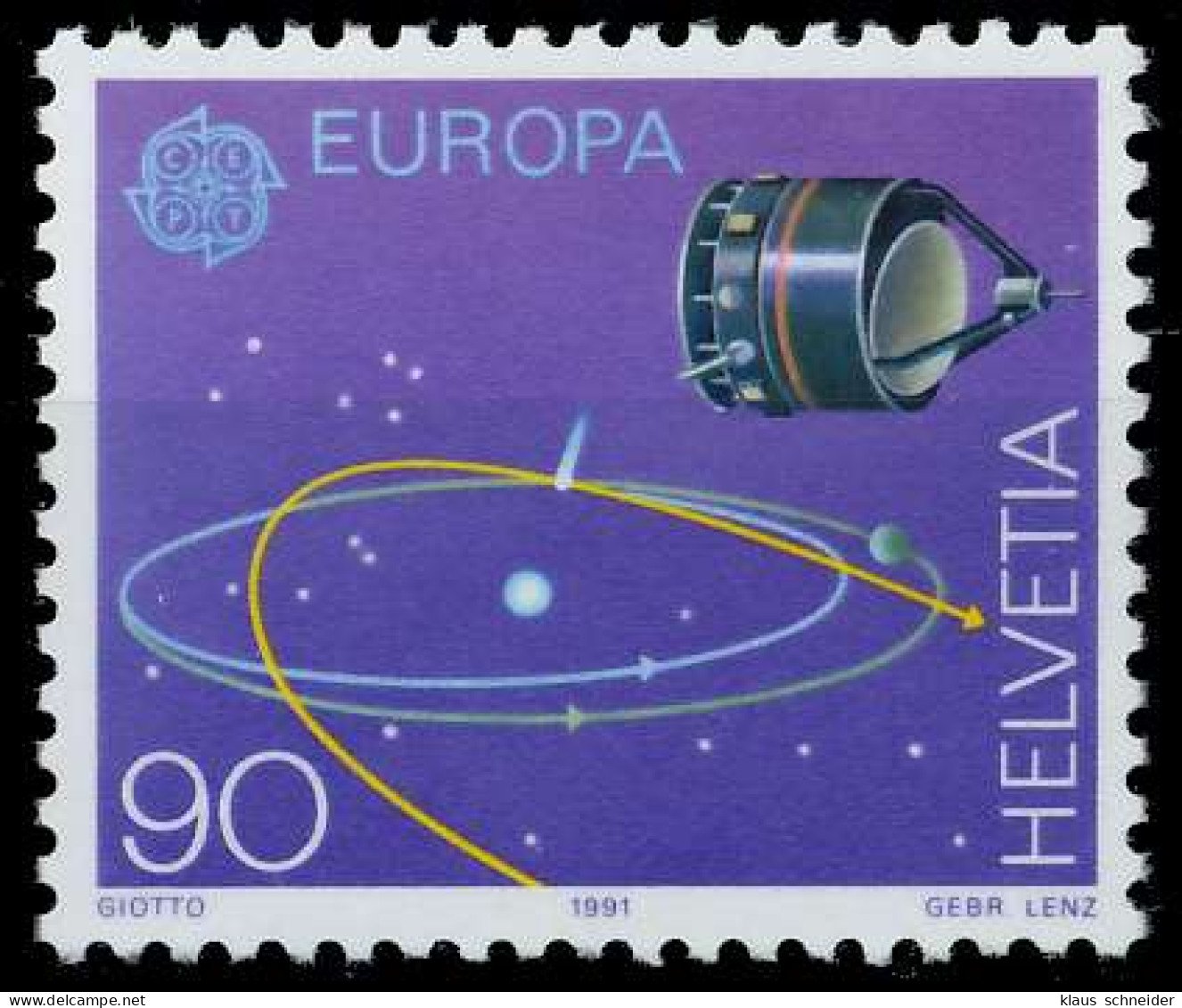 SCHWEIZ 1991 Nr 1445 Postfrisch X5D33D2 - Unused Stamps