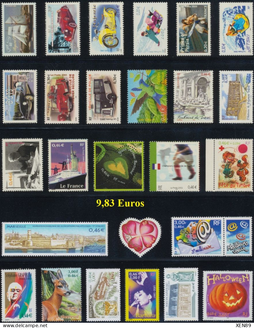 TIMBRES EUROS NEUFS ** - ANNEES 1999 A 2015 -- Explications Ci-dessous - REMISE 20 % -- - Colecciones Completas