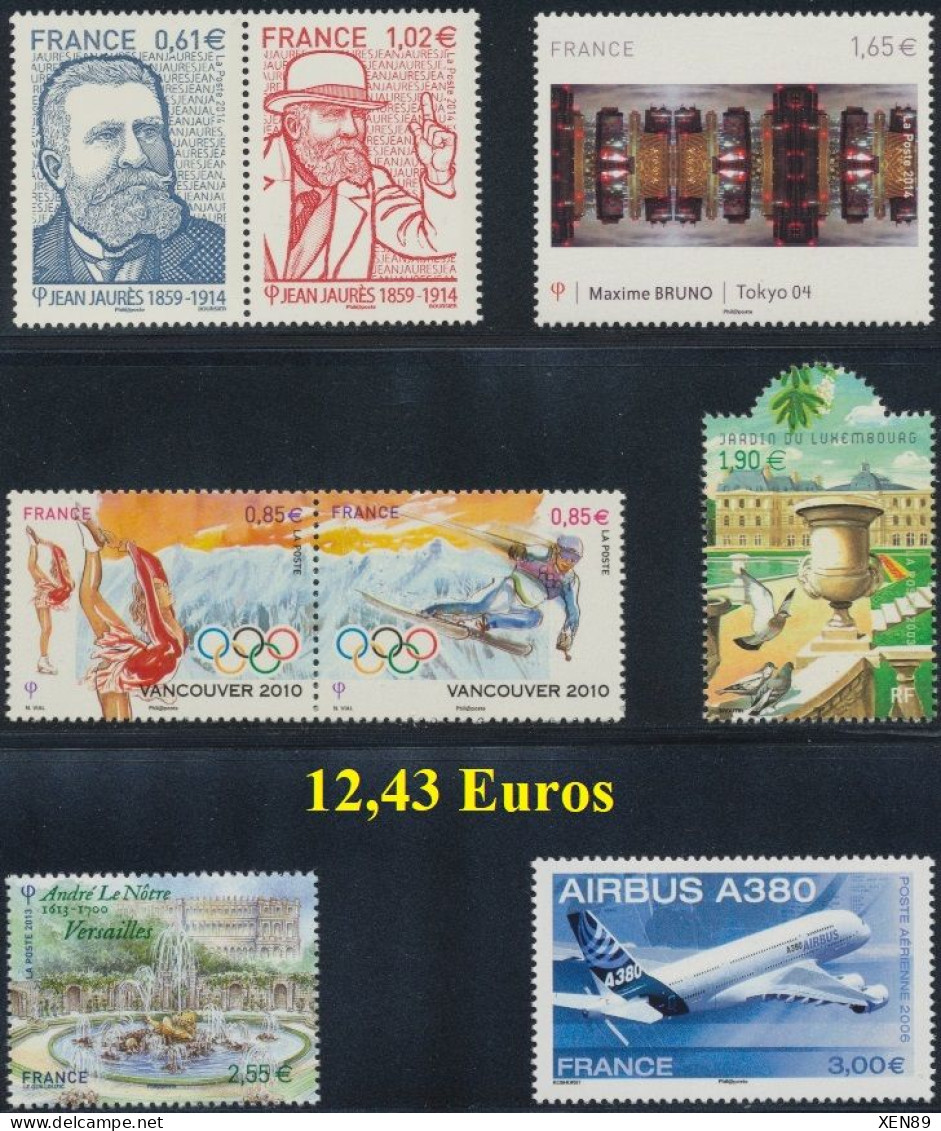 TIMBRES EUROS NEUFS ** - ANNEES 1999 A 2015 -- Explications ci-dessous - REMISE 20 % --