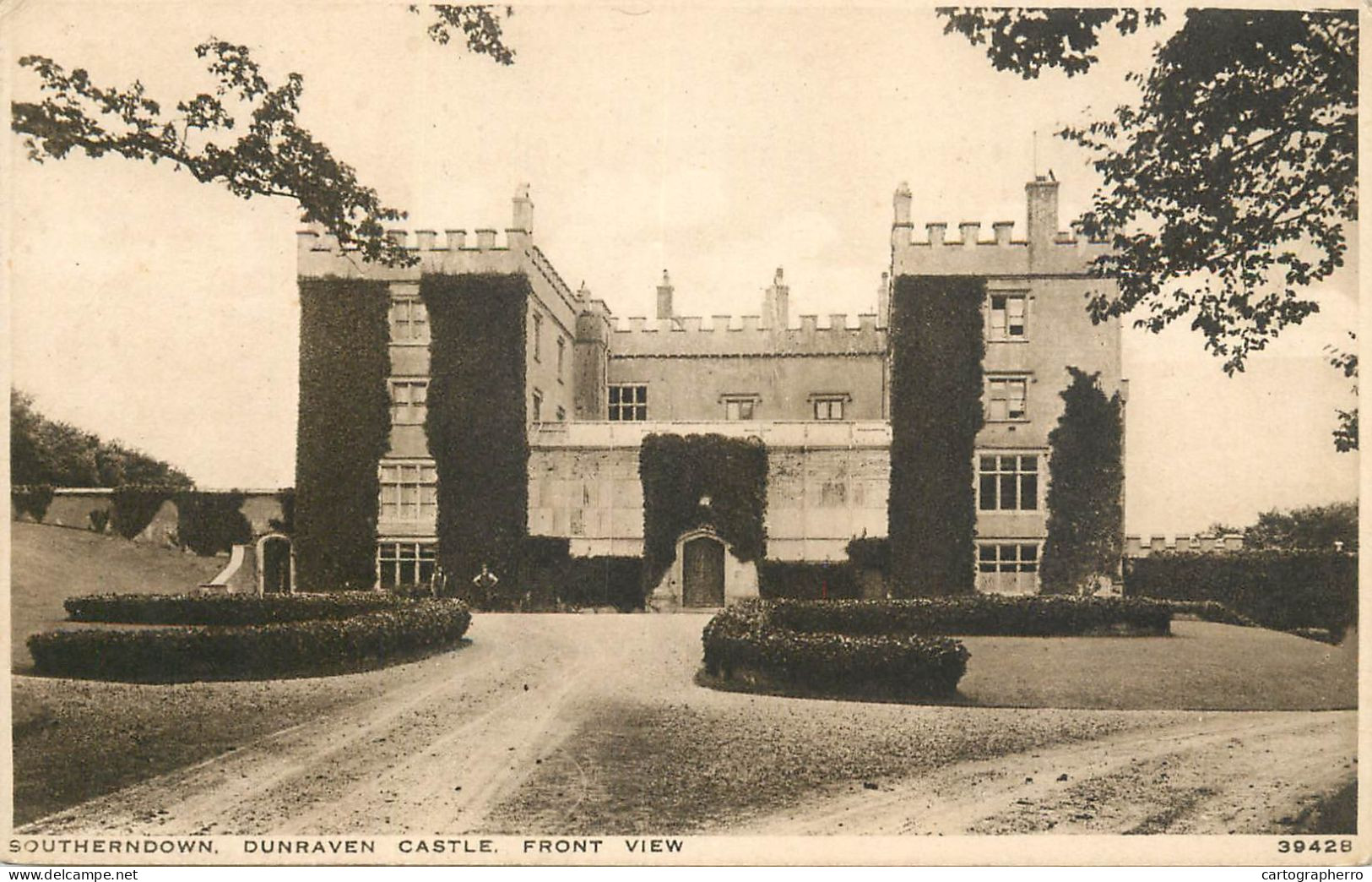 British Castles Architecture Dunraven Castle Southerndown - Castles