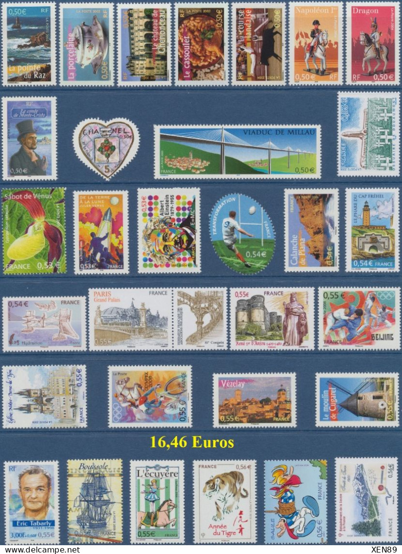 TIMBRES EUROS NEUFS ** - ANNEES 1999 A 2015 -- Explications Ci-dessous - REMISE 20 % -- - Colecciones Completas