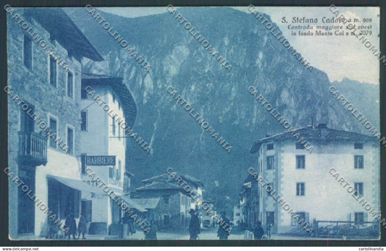 Belluno Santo Stefano Cadore Cartolina RB5116 - Belluno