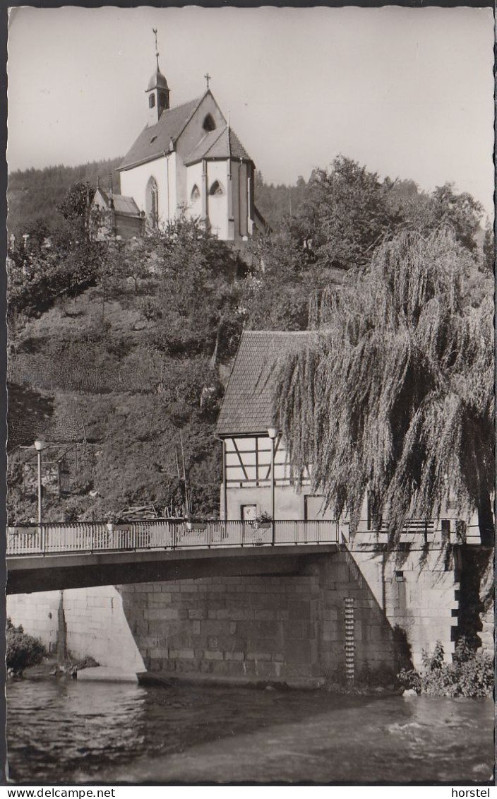 D-76599 Weisenbach - Murgtal - Gasthaus Und Bäckerei - Pension Hirsch - Kirche - Rastatt