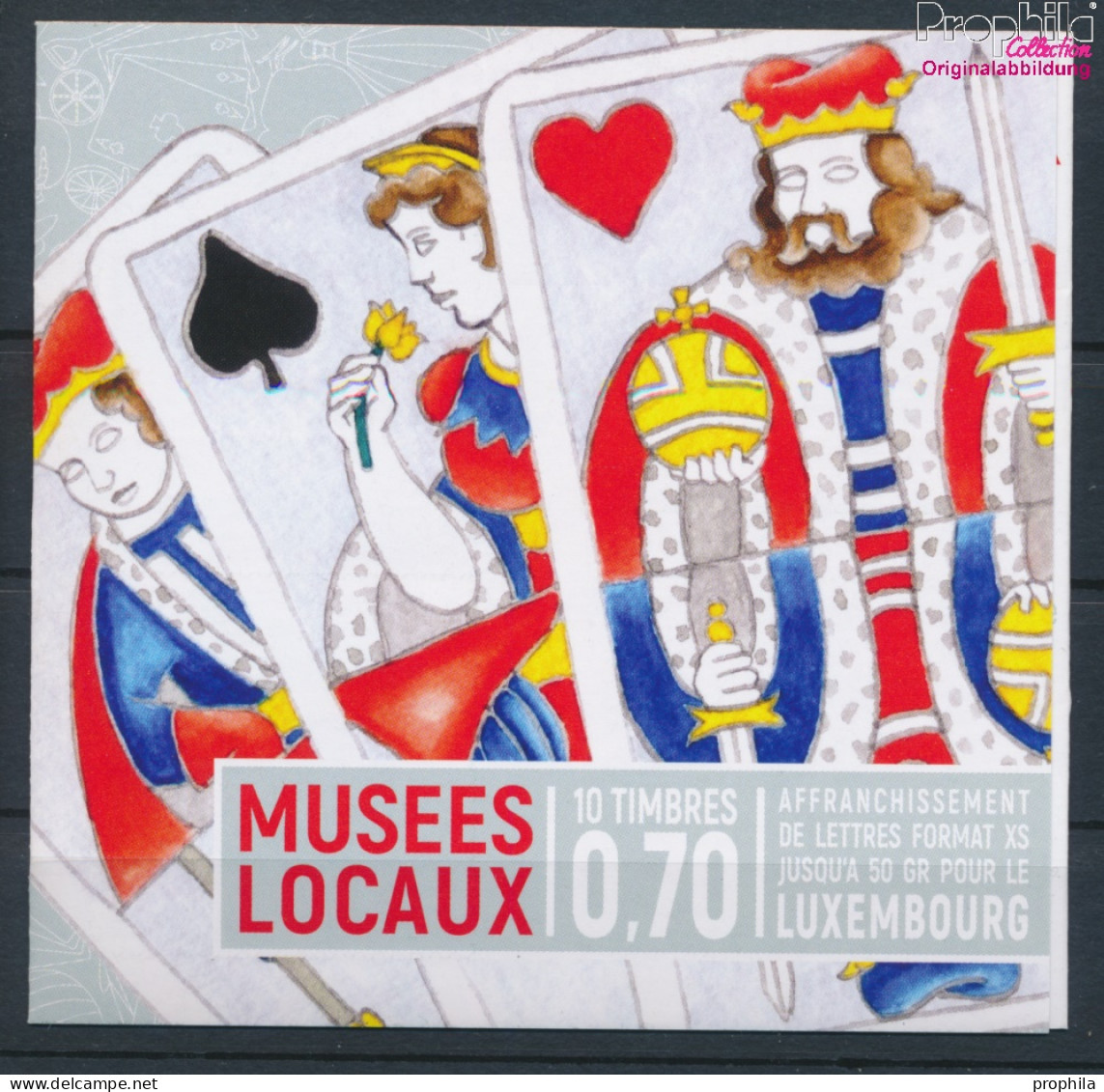 Luxemburg 2113-2117MH (kompl.Ausg.) Markenheftchen Postfrisch 2016 Kleine örtliche Museen (10377563 - Ongebruikt