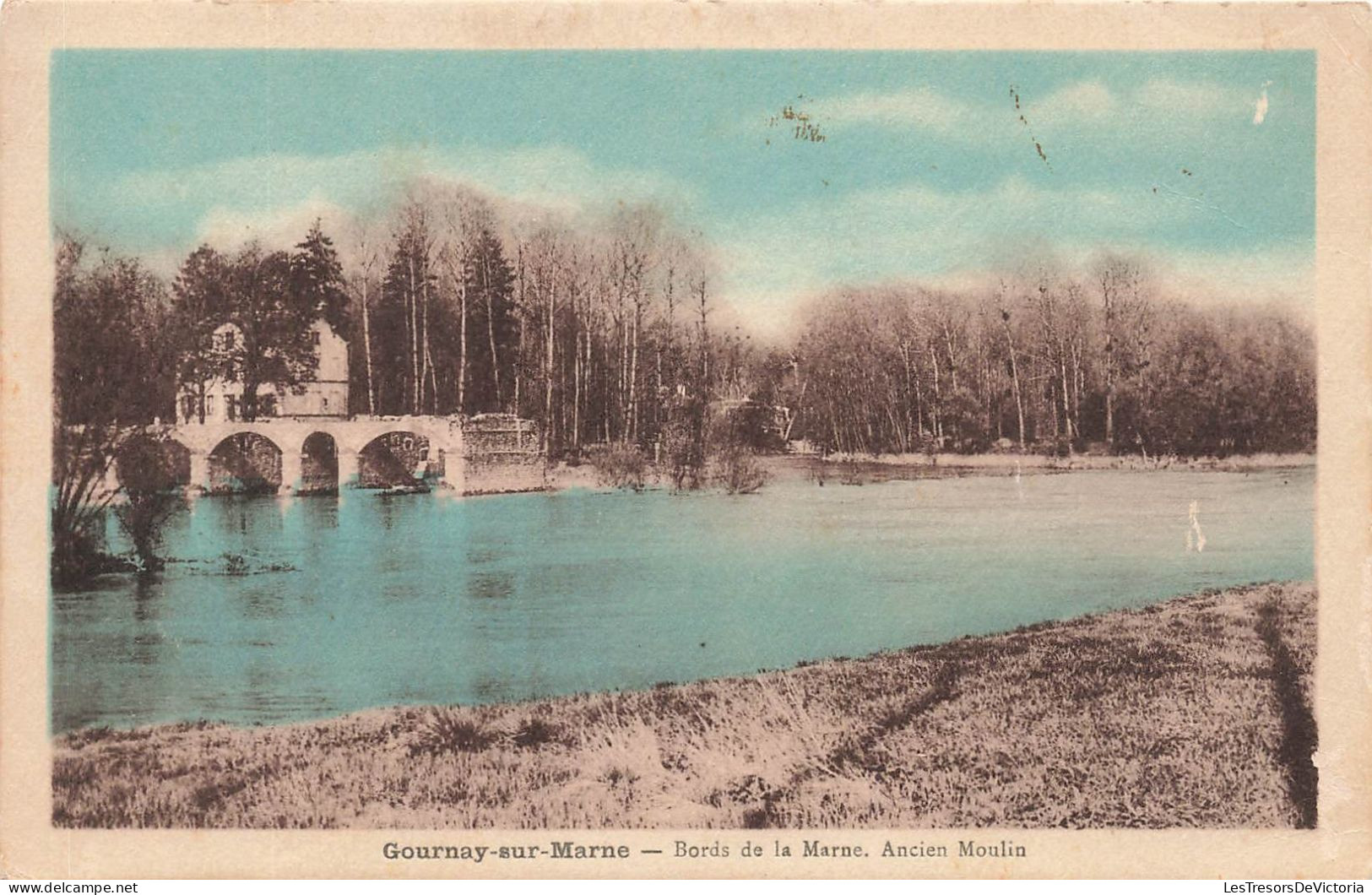 FRANCE - Gournay Sur Marne - Bords De La Marne - Ancien Moulin - Vue Générale - Carte Postale Ancienne - Gournay Sur Marne