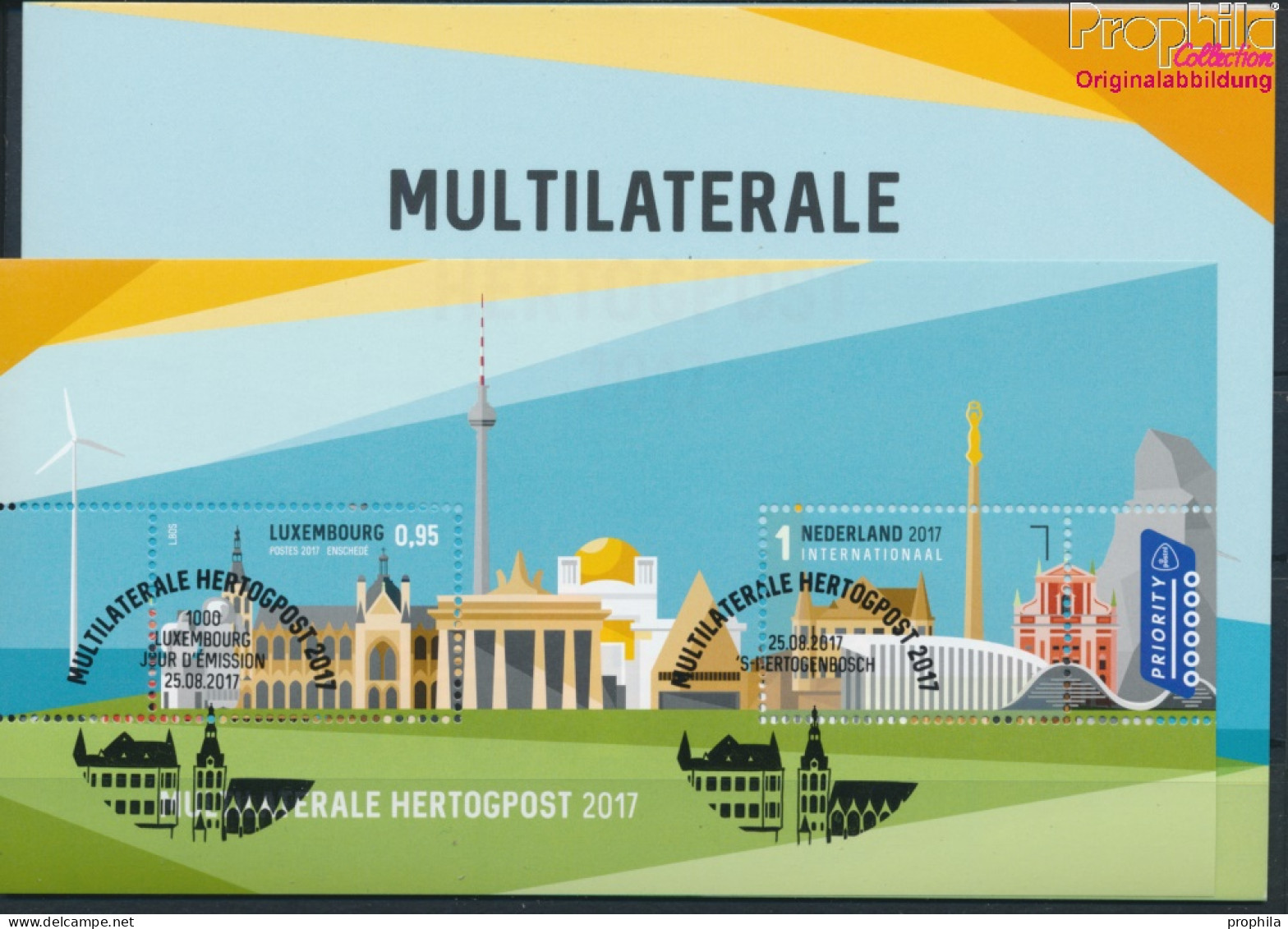 Luxemburg Block39 (kompl.Ausg.) Gestempelt 2017 Multilaterale Briefmarkenausstellun (10377556 - Gebruikt