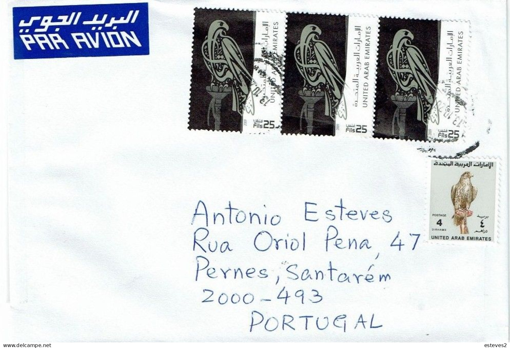 United Arab Emirates , 2009 , Eagle , Hawk , Aigle , Faucon - Arends & Roofvogels