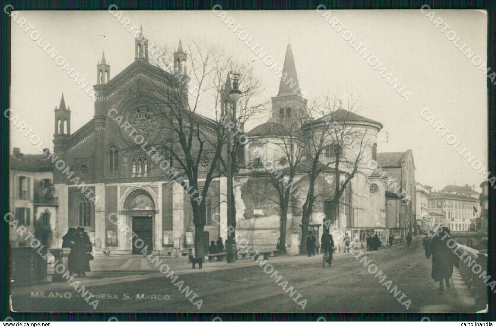 Milano Città Chiesa San Marco Foto Cartolina KF2558 - Milano (Mailand)