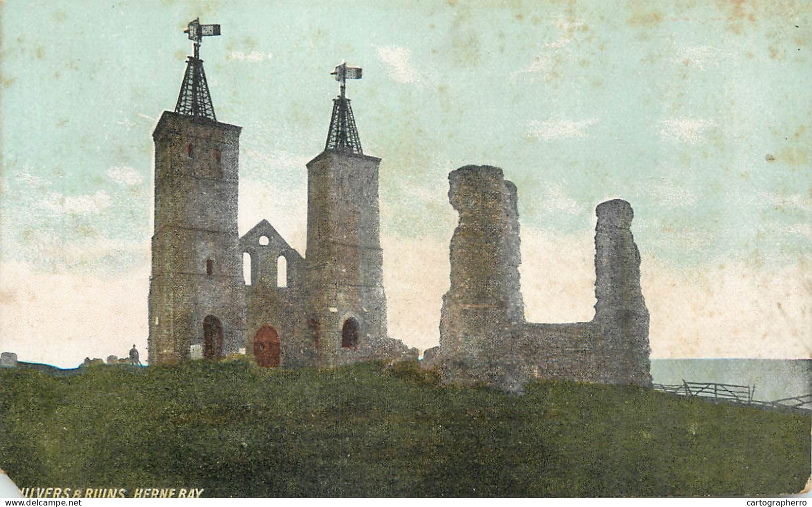 British Castles Architecture Ulvers Ruins Herne Bay - Castles