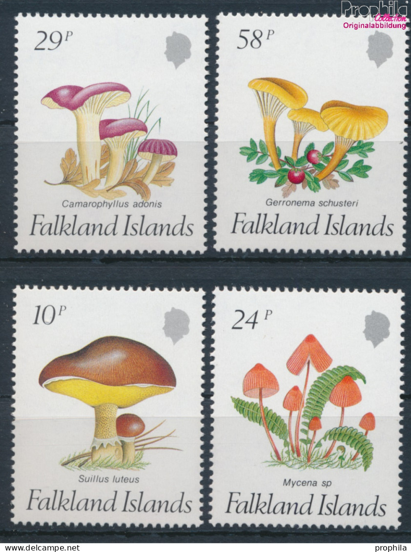Falklandinseln 468-471 (kompl.Ausg.) Postfrisch 1987 Pilze (10368854 - Falkland Islands
