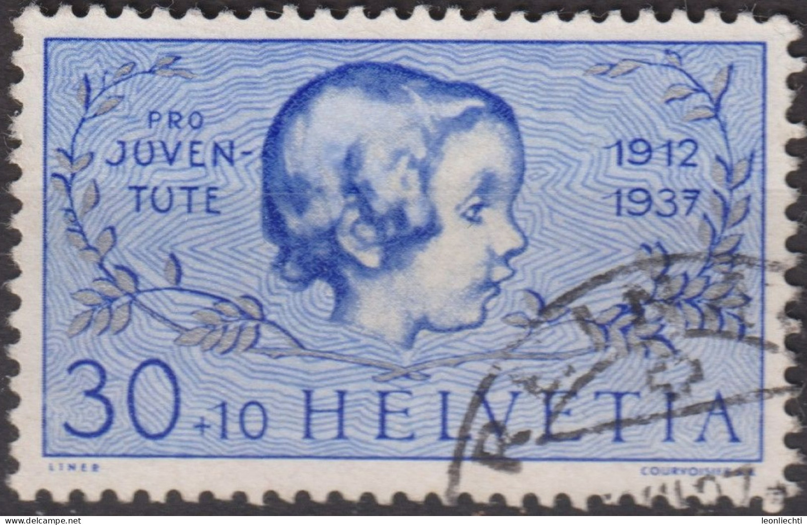 1937 Schweiz / Pro Juventute ° Zum:CH J84, Mi:CH 317, Yt:CH 306, Mädchenkopf - Used Stamps