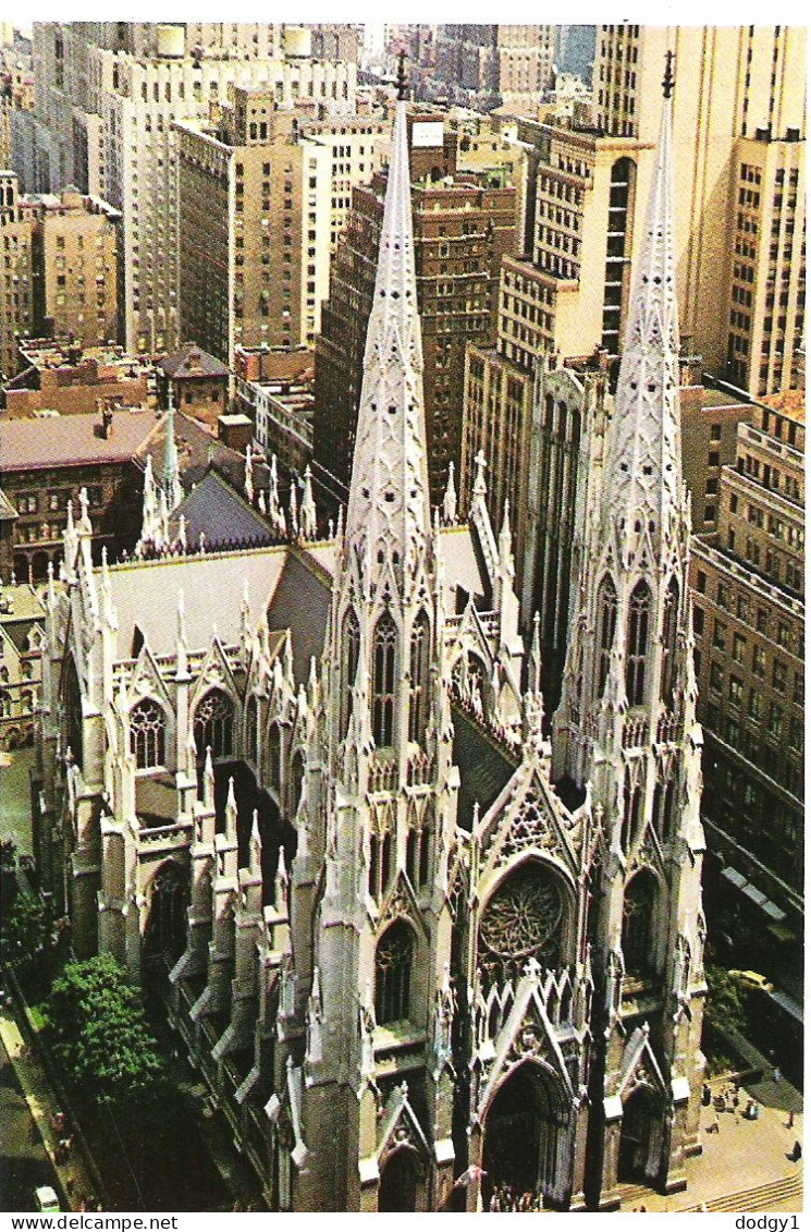 ST.PATRICKS CATHEDRAL, NEW YORK, UNITED STATES. UNUSED POSTCARD Mm2 - Chiese