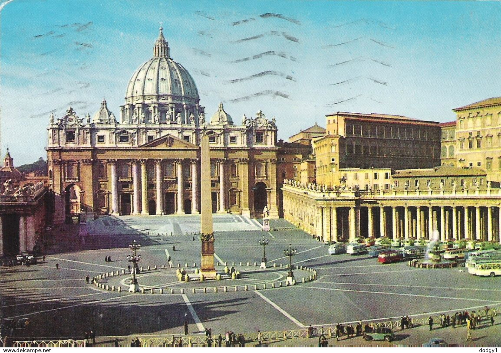 ST. PETERS CHURCH, VATICAN CITY, ITALY. Circa 1979 USED POSTCARD Mm2 - Vaticaanstad