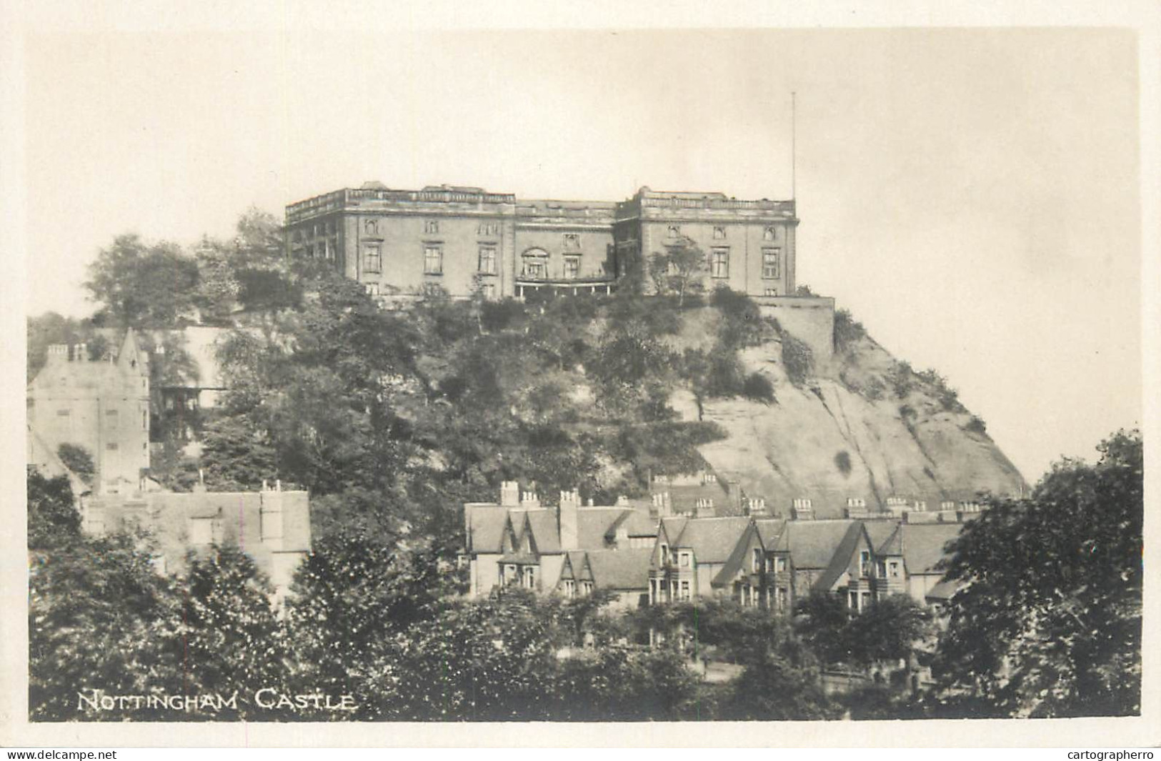 British Castles Architecture Nottingham Castle - Kastelen