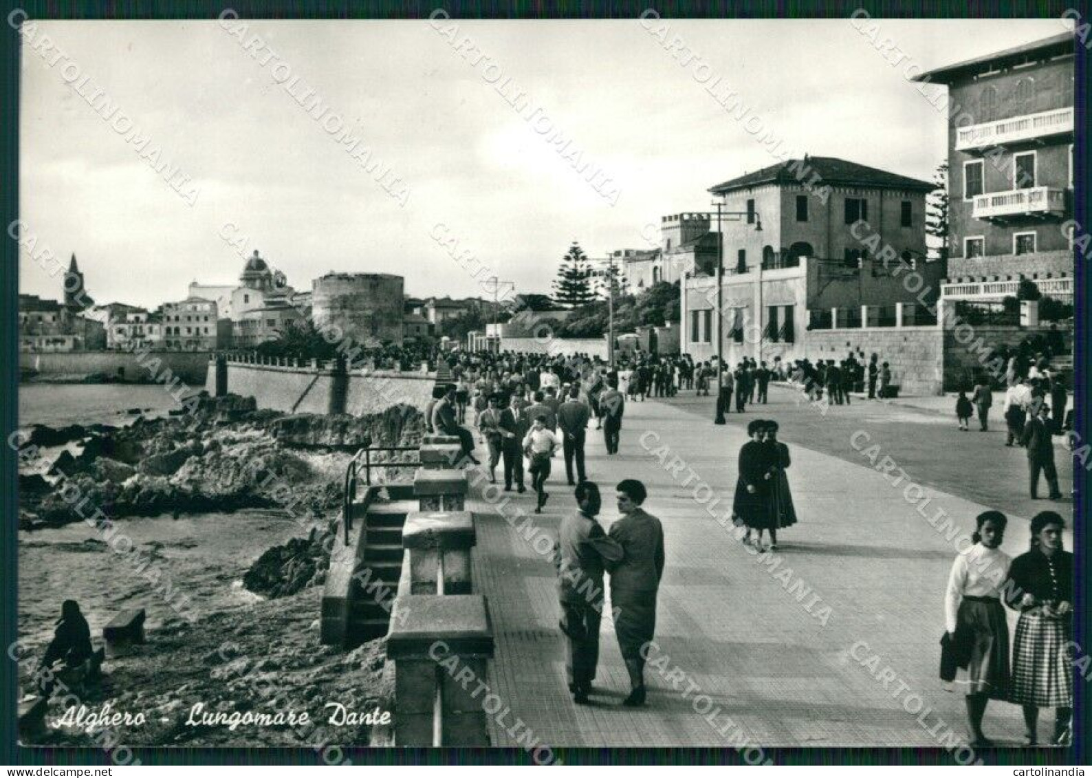 Sassari Alghero Foto FG Cartolina ZKM7974 - Sassari