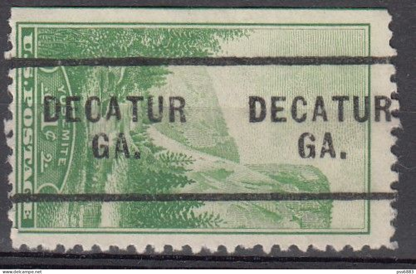 USA LOCAL Precancel/Vorausentwertung/Preo From GEORGIA - Decatur - Type 703 - Vorausentwertungen