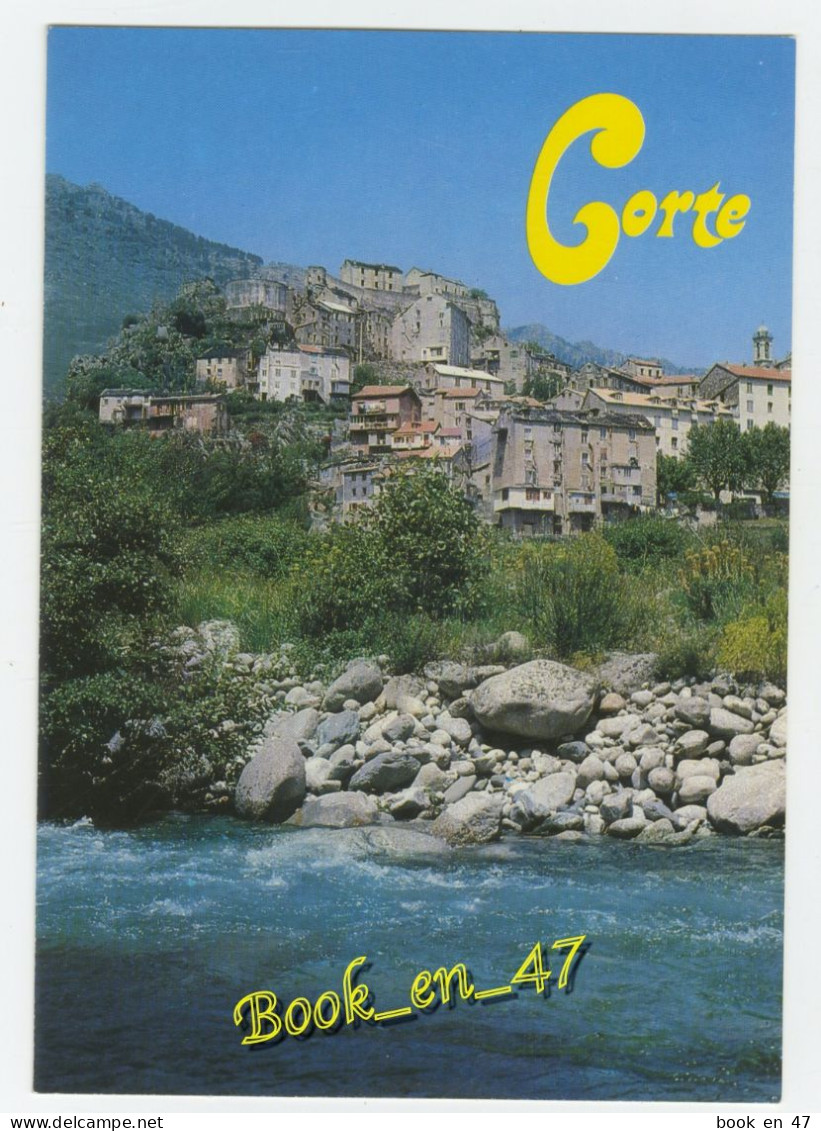 {91696} 20 2B Haute Corse Corte , Entourée De Torents Bondissants , La Vieille Ville S' Agrippe Au Versant Du Roc - Corte