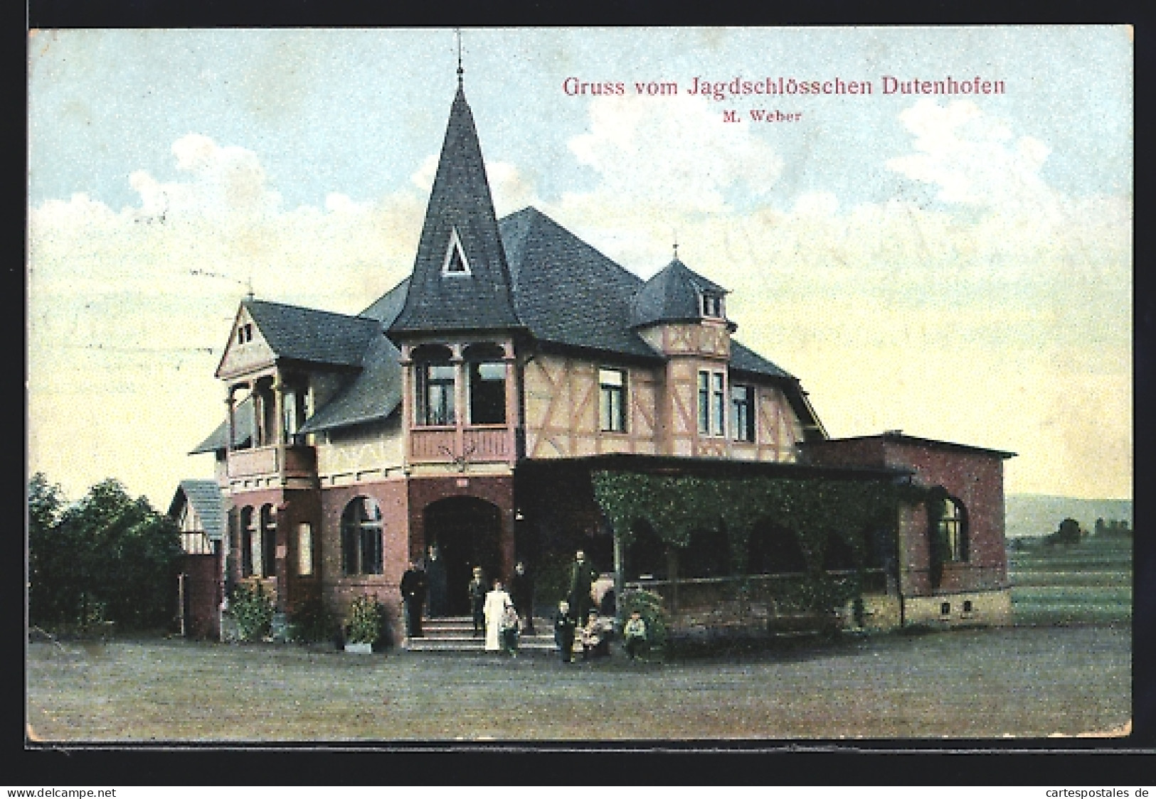 AK Wetzlar, Gasthaus Jagdschlösschen Dutenhofen  - Wetzlar