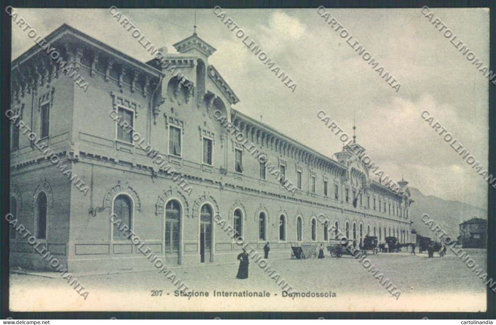 Verbania Domodossola Stazione Cartolina ZQ5953 - Verbania