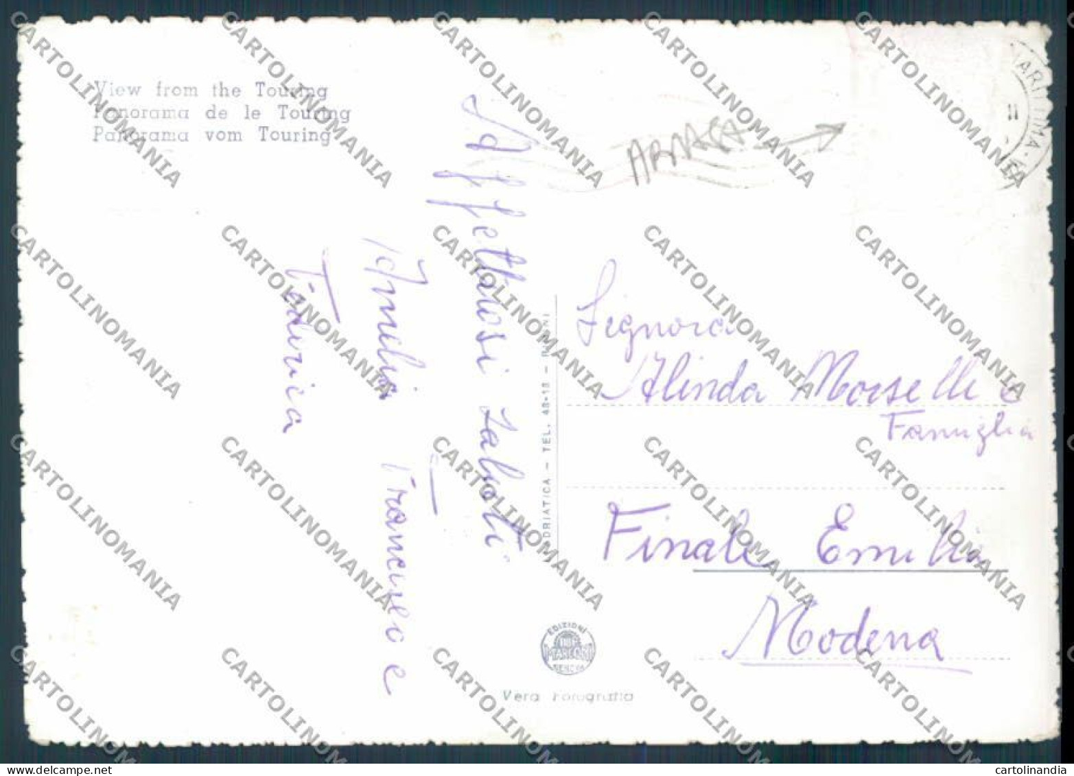 Ravenna Cervia Milano Marittima ABRASA Foto FG Cartolina ZF4821 - Ravenna