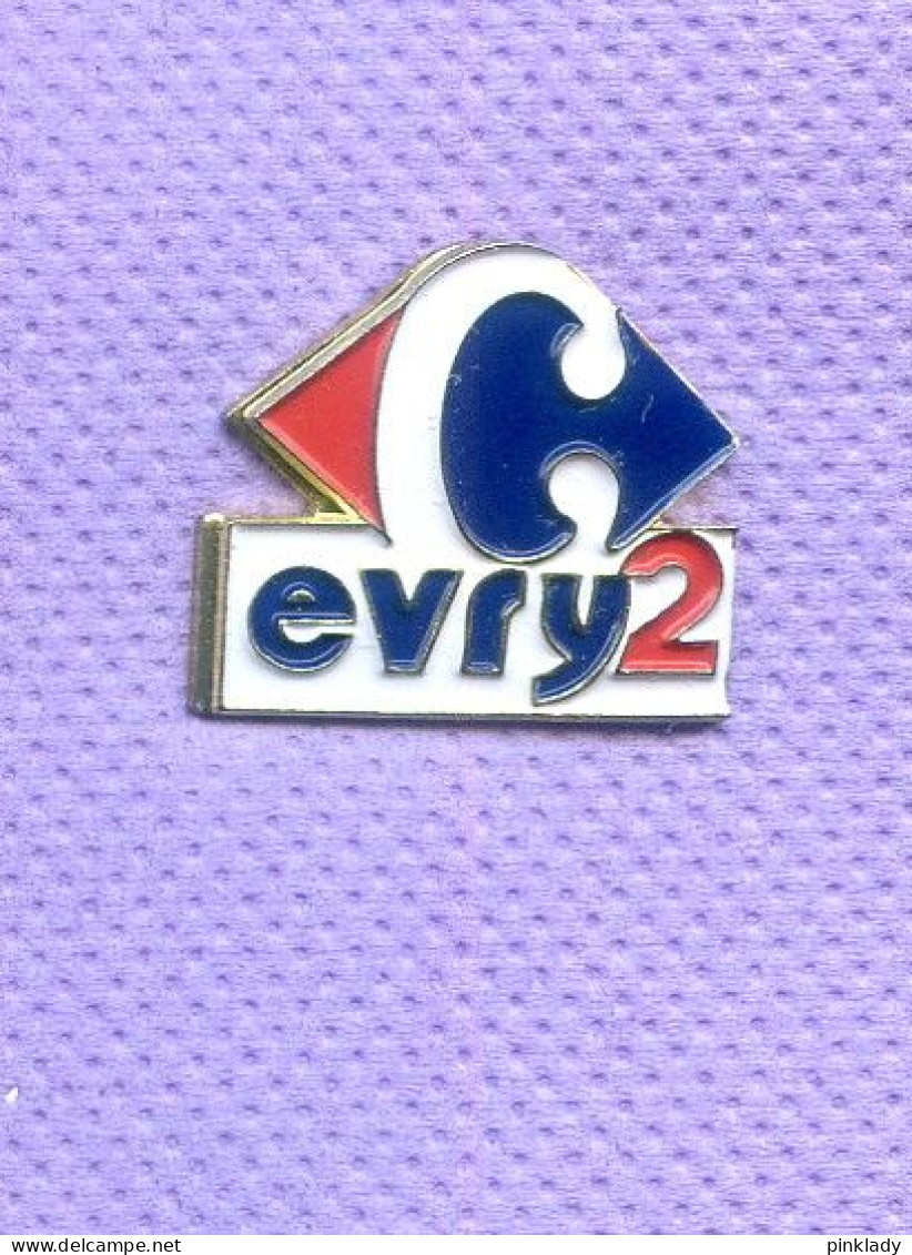 Rare Pins Magasin Carrefour Evry 2 Essonne 91 I556 - Food