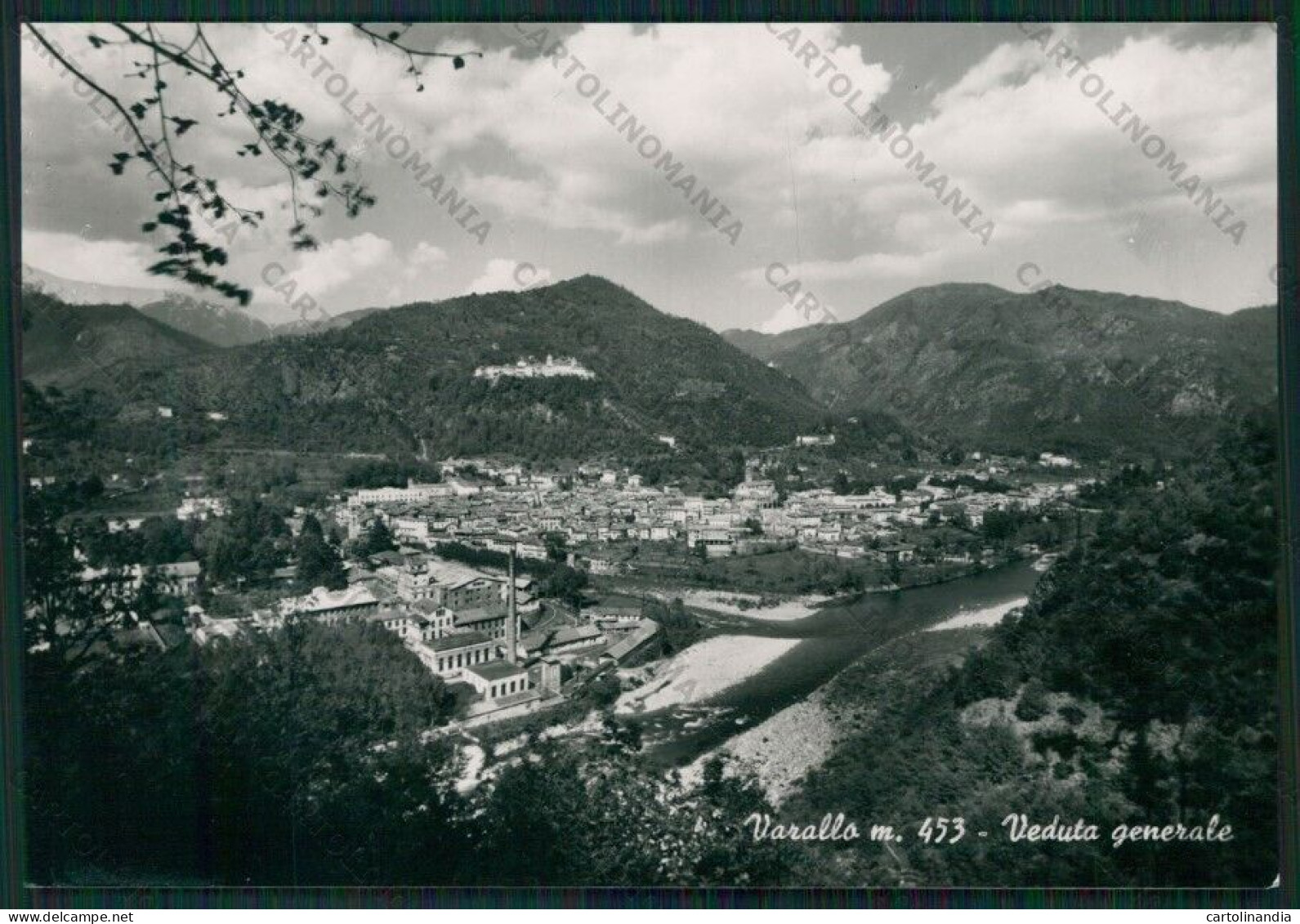 Vercelli Varallo Foto FG Cartolina ZK2122 - Vercelli