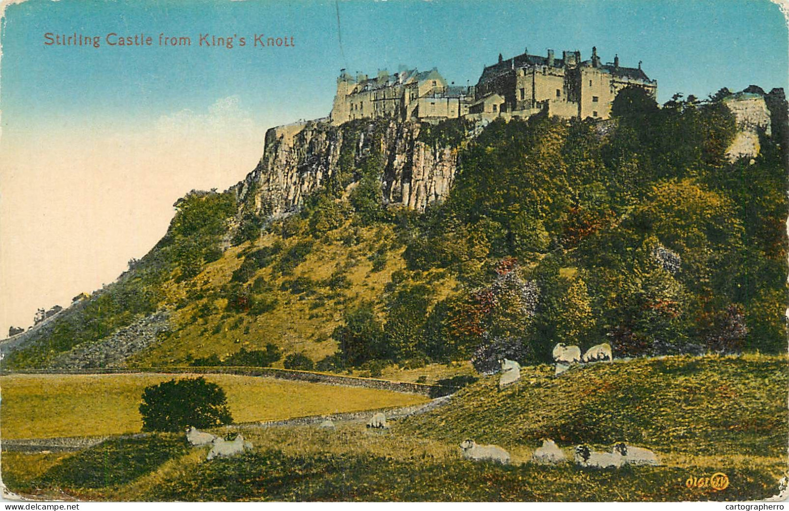 British Castles Architecture Stirling Castle King's Knoll - Châteaux