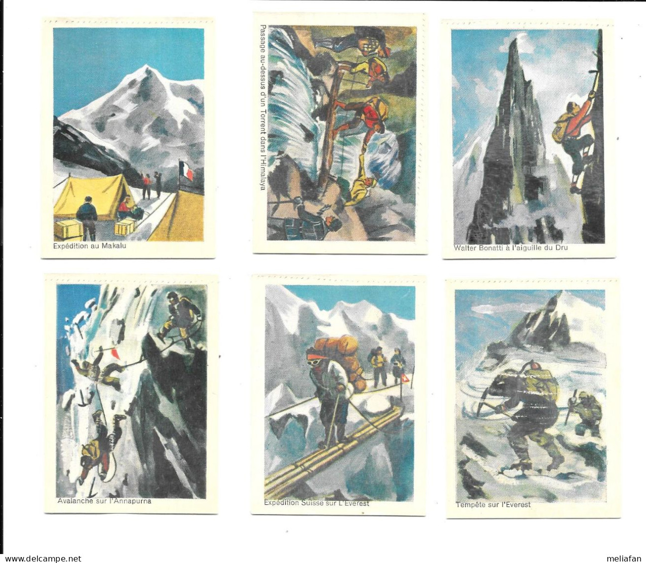 DN32 - IMAGES BOUGARD - ALPINISME - EVEREST - ANAPURNA - WALTER BONATTI AIGUILLE DU DRU - Sonstige & Ohne Zuordnung