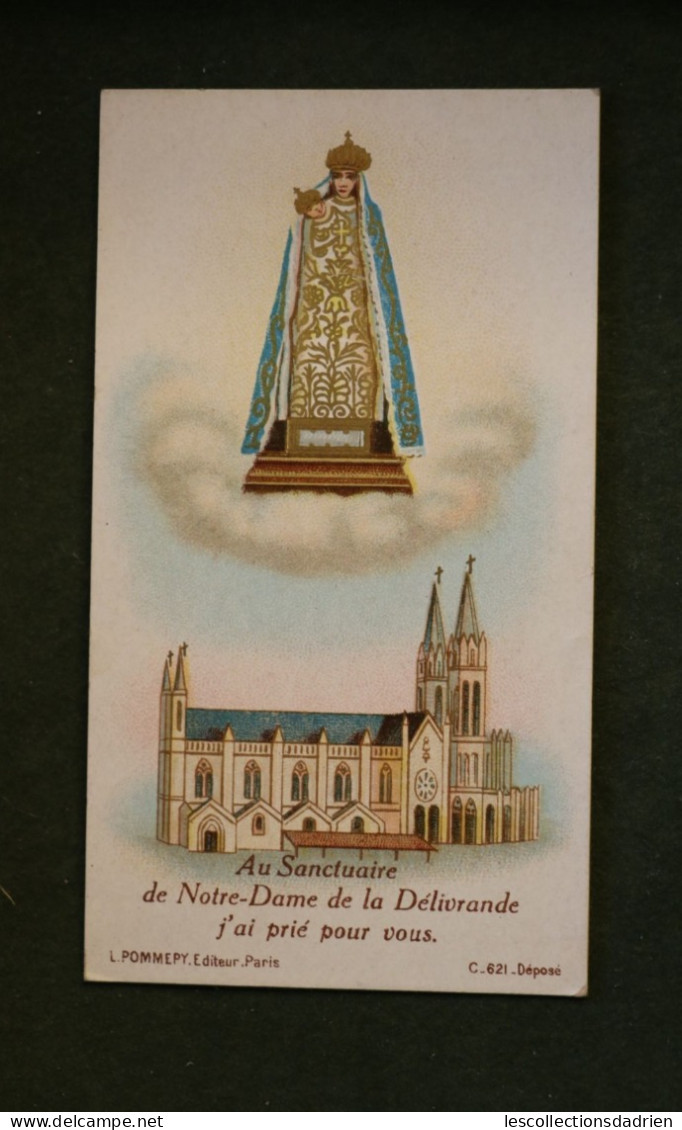 Image Religieuse - Litanies De Notre Dame De La Délivrande  -  Holy Card - Images Religieuses