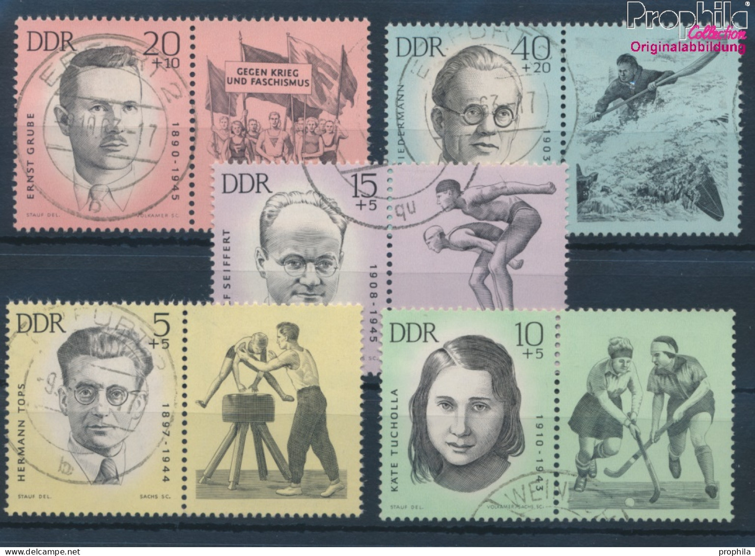 DDR WZd98-WZd102 (kompl.Ausgabe) Gestempelt 1963 Antifaschisten (10392229 - Used Stamps