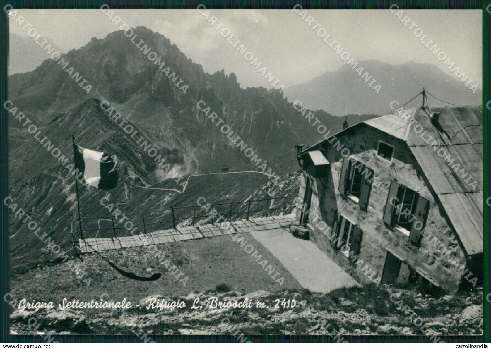 Lecco Pasturo Rifugio Brioschi Foto FG Cartolina ZK0757 - Lecco