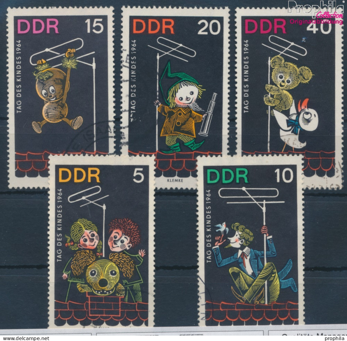 DDR 1025-1029 (kompl.Ausgabe) Gestempelt 1964 Kindertag (10392215 - Used Stamps