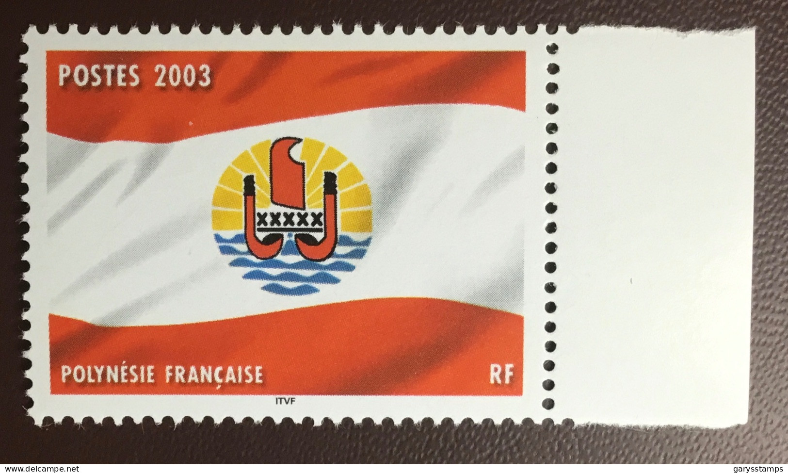 French Polynesia 2003 Flag MNH - Unused Stamps