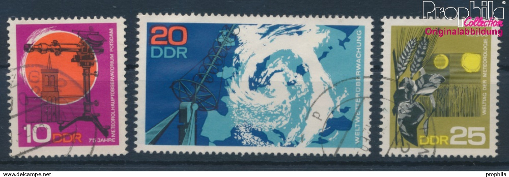 DDR 1343-1345 (kompl.Ausgabe) Gestempelt 1968 Observatorium (10392156 - Usati