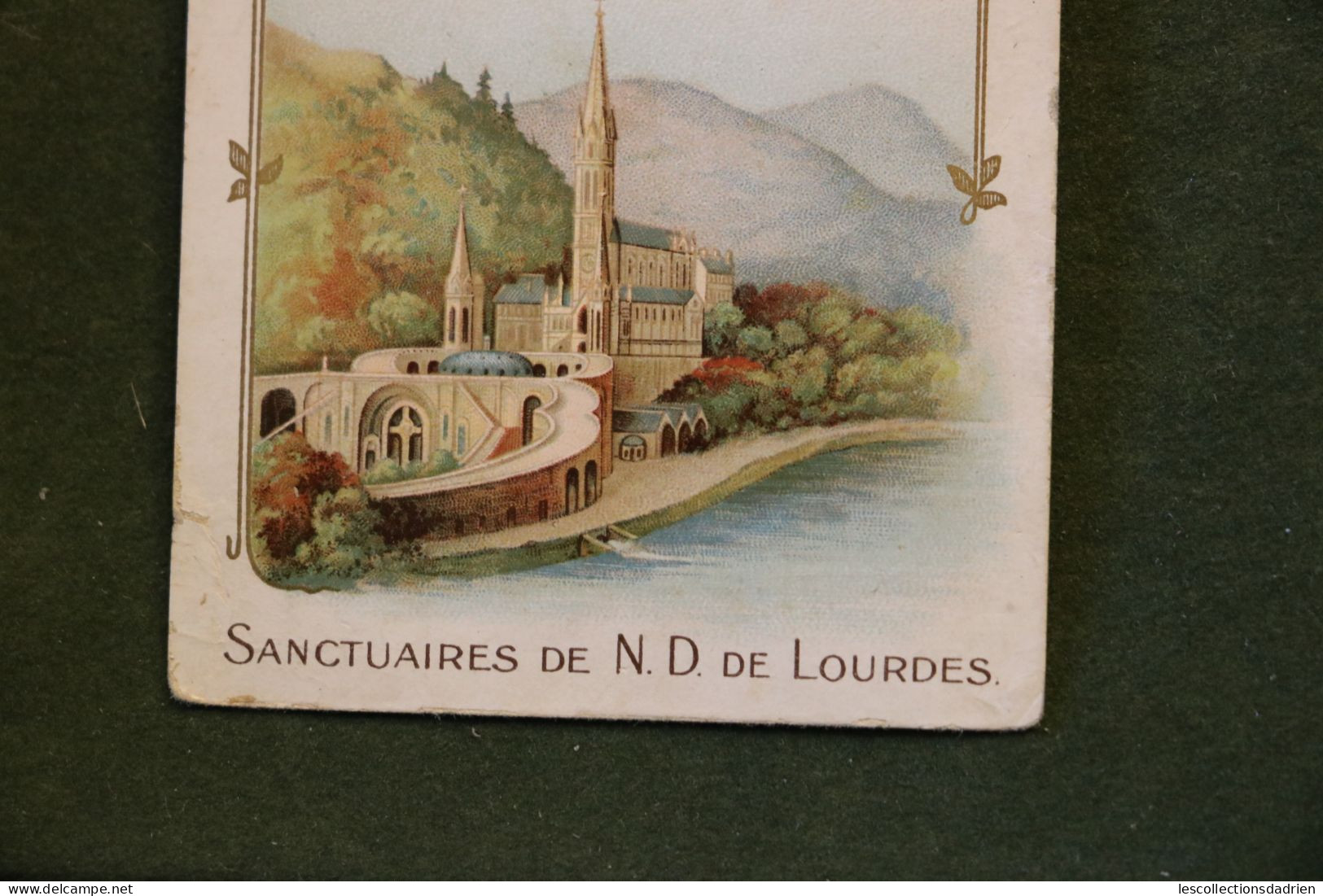 Image Religieuse - Sanctuaire De Notre-Dame De Lourdes Invocations -  Holy Card - Andachtsbilder