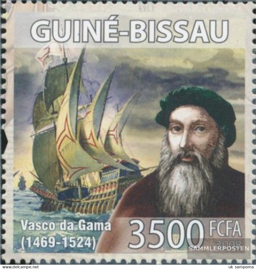 Guinea-Bissau 4006 (complete. Issue) Unmounted Mint / Never Hinged 2008 Pioneers Of Seetransports - Guinea-Bissau