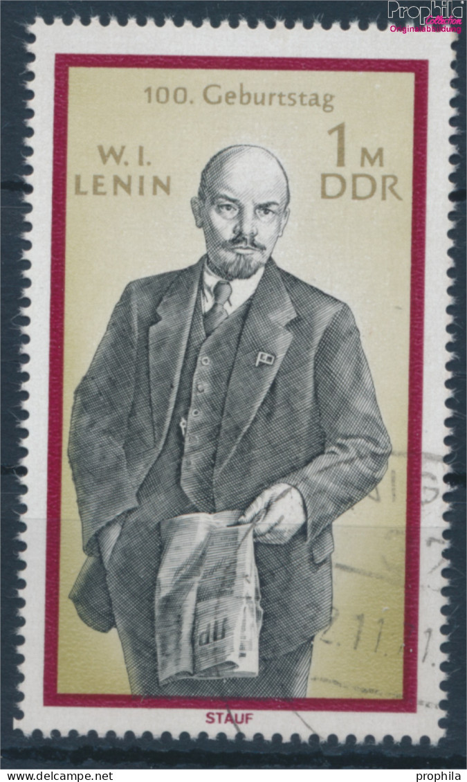 DDR 1562 (kompl.Ausgabe) Gestempelt 1970 Lenin (10392717 - Used Stamps