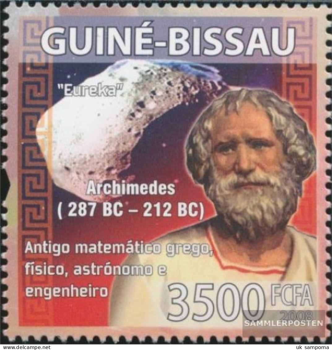 Guinea-Bissau 3992 (complete. Issue) Unmounted Mint / Never Hinged 2008 Physicist - Guinea-Bissau