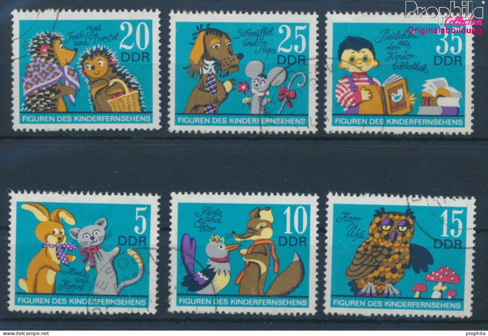 DDR 1807-1812 (kompl.Ausgabe) Gestempelt 1972 Kinderfernsehen (10392659 - Used Stamps