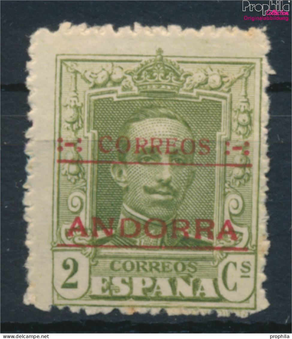 Andorra - Spanische Post 1C Postfrisch 1928 Alfons (10368383 - Ongebruikt